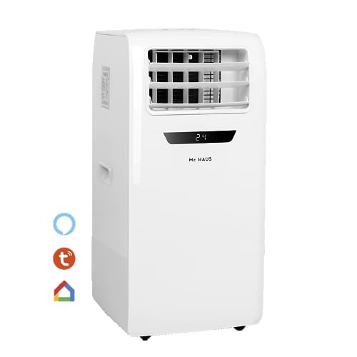 Mc HAUS Artic-260 - Aire acondicionado portátil 4 en 1: refrigeración, calefacción, ventilación y deshumidificador, conectividad inteligente, ≥ 18m²