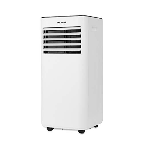 Mc HAUS Artic-160 - Aire acondicionado portátil 3 en 1: refrigeración, ventilación y deshumidificador, con conectividad inteligente, ≥ 14m²…