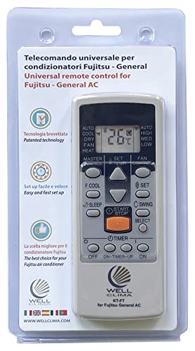 Mando a distancia para aire acondicionado, climatizador Fujitsu General aire acondicionado, bomba de calor, inverter compatible con todos los modelos