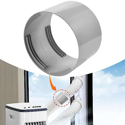 Adaptador para Tubo de ventilación de Aire Acondicionado, Acoplador Redondo para Manguera de Escape Portátil de Ventana (15cm)
